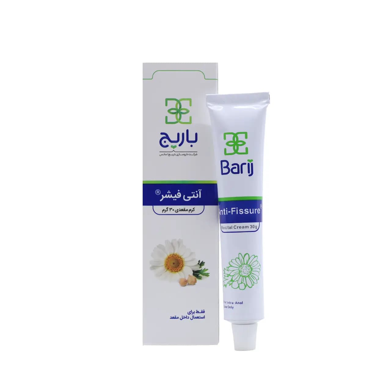 کرم موضعی آنتی فیشر باریج اسانس 30 گرمی — تصویر ۲