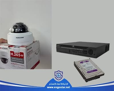 پکیج دوربین مداربسته تحت شبکه IP — تصویر ۴