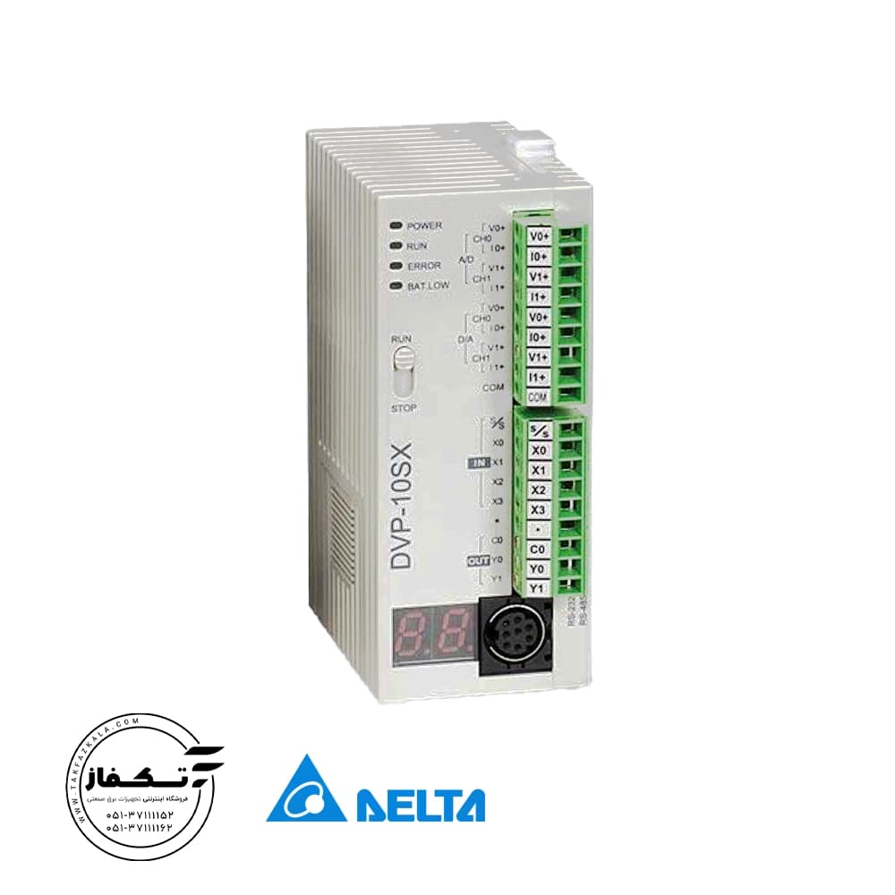 PLC دلتا مدل DVP10SX11T — تصویر ۴