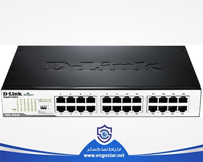 سوئیچ شبکه دی لینک 24 پورت Used DGS-1024D — تصویر ۴