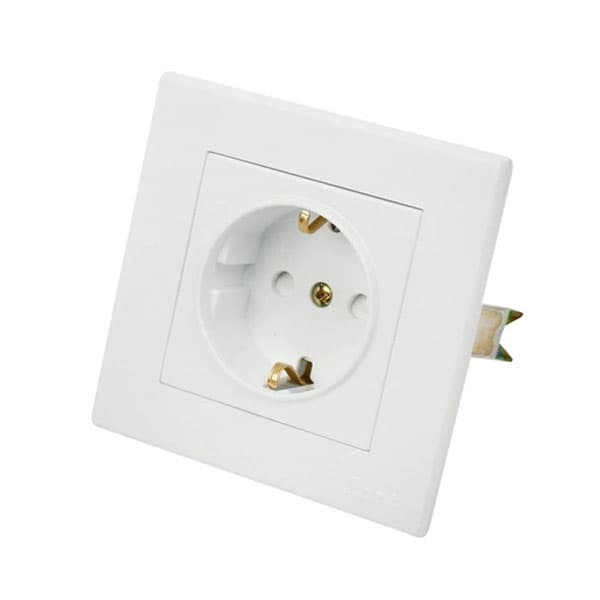 پریز ارت دار با مغزی سرامیکی پارت الکتریک مدل تابش کد 5157 — تصویر ۵