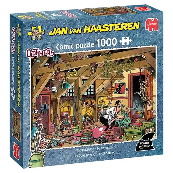 پازل 1000 تکه Jan van Haasteren Oldtimers جامبو طرح مرد مجرد
