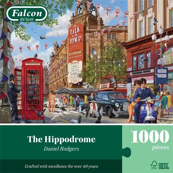 پازل 1000 تکه فالکون Falcon طرح هیپودروم — تصویر ۴