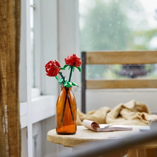 لگو گل رز قرمز مدل Roses 40460 — تصویر ۹