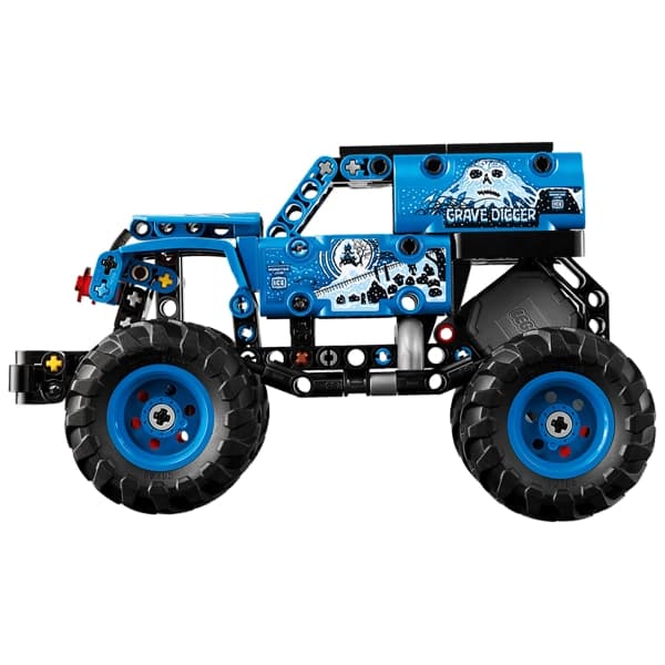 لگو تکنیک مدل 42219 مانستر Jam Grave Digger آتش و یخ — تصویر ۵