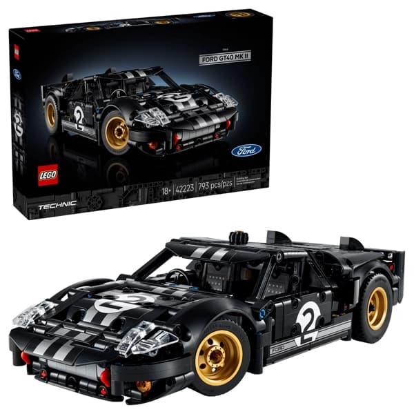 لگو تکنیک مدل 42223 فورد مسابقه‌ای GT40 MKII مدل 1966 — تصویر ۲