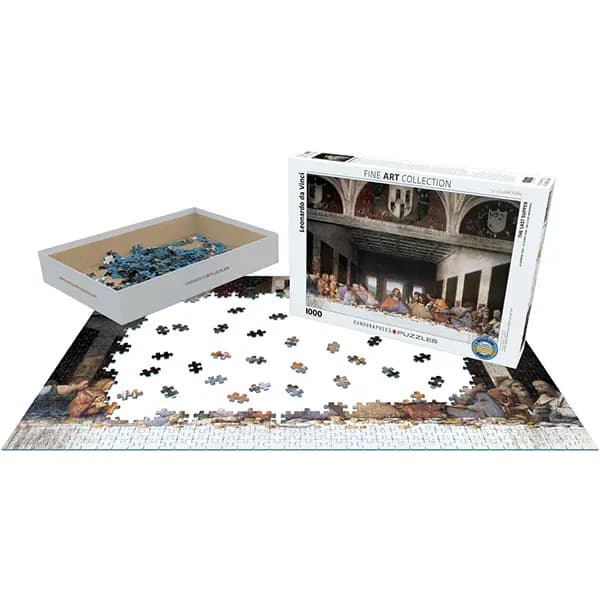 پازل 1000 تکه یوروگرافیکس Eurographics طرح شام آخر — تصویر ۴
