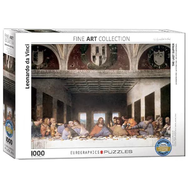 پازل 1000 تکه یوروگرافیکس Eurographics طرح شام آخر