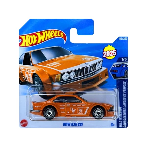 ماشین هات ویلز مدل BMW 635 CSi کد JBB84 — تصویر ۲