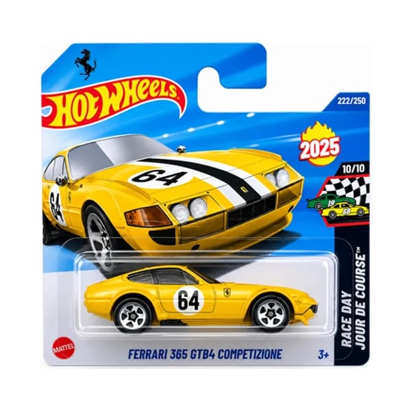 ماشین هات ویلز مدل Ferrari 365 GTB4 Competizione کد JBC19 — تصویر ۷