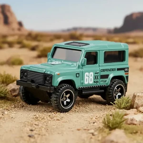 ماشین هات ویلز مدل Land Rover Defender 90 کد JBC16 — تصویر ۵