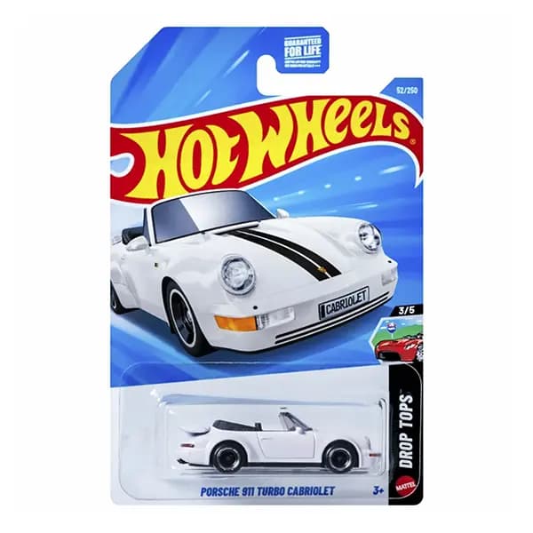 ماشین هات ویلز مدل Porsche 911 Turbo Cabriolete کد JJJ22