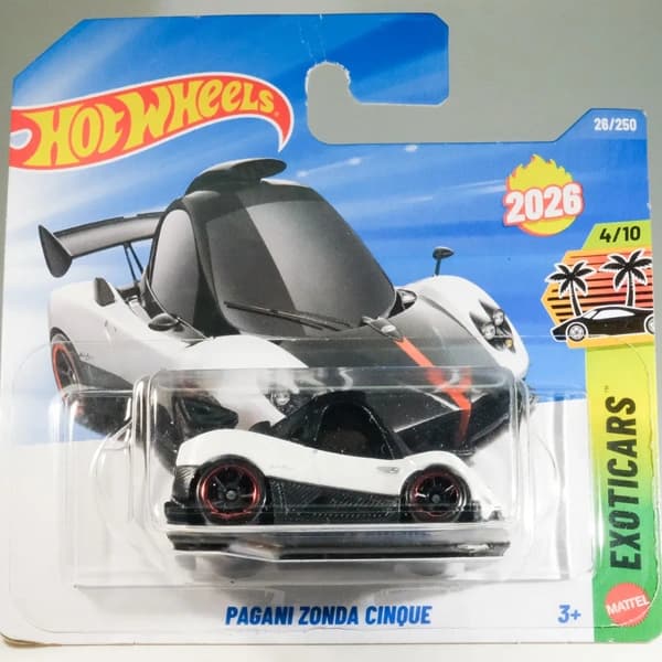 ماشین هات ویلز مدل Pagani Zonda Cinque کد JJH34 — تصویر ۹