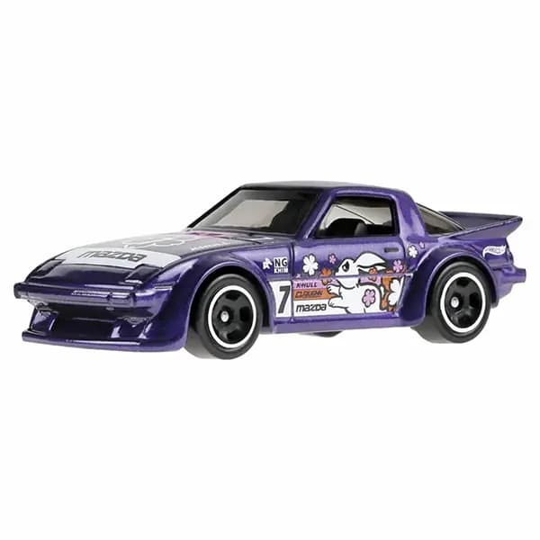 ماشین هات ویلز مدل Mazda RX-7 کد JJJ29 — تصویر ۳