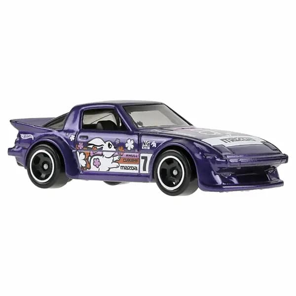 ماشین هات ویلز مدل Mazda RX-7 کد JJJ29 — تصویر ۶