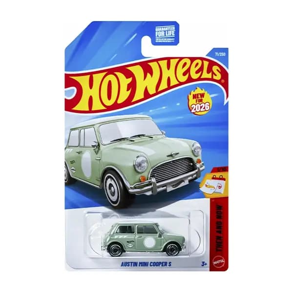 ماشین هات ویلز مدل Austin Mini Cooper S کد JJH39