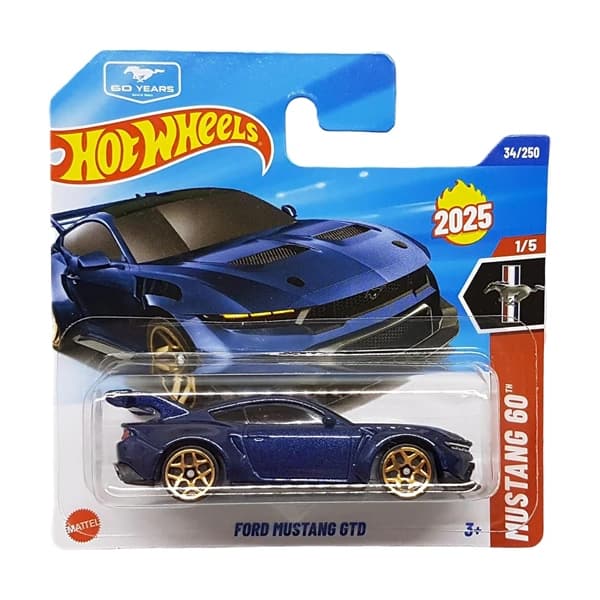 ماشین هات ویلز مدل Ford Mustang GTD کد JBB93 — تصویر ۴