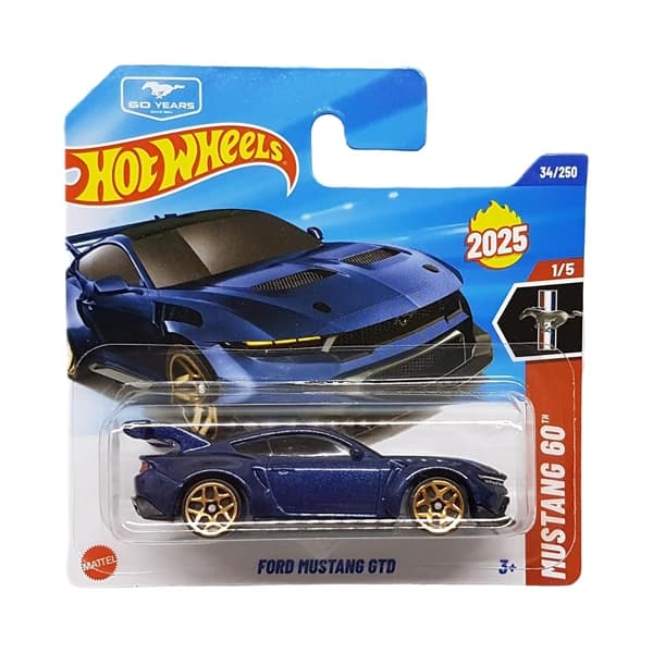 ماشین هات ویلز مدل Ford Mustang GTD کد JBB93 — تصویر ۲
