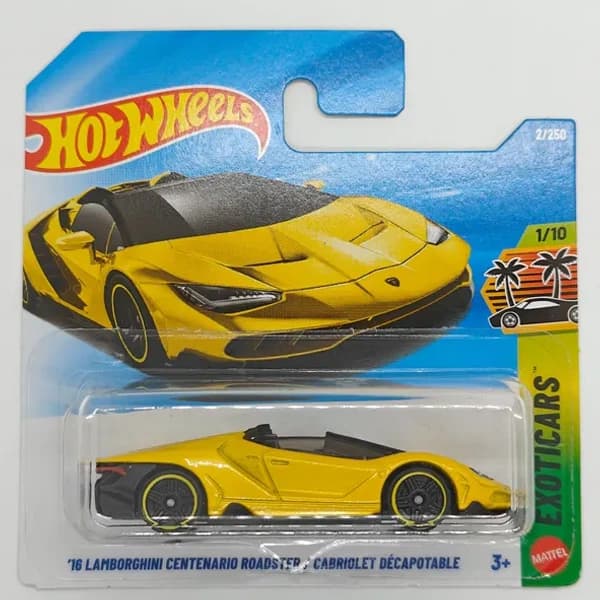 ماشین هات ویلز مدل 16′ Lamborgini Centenario Roadster کد JJH80 — تصویر ۹