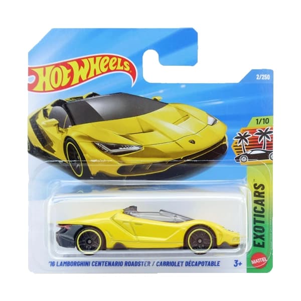 ماشین هات ویلز مدل 16′ Lamborgini Centenario Roadster کد JJH80 — تصویر ۲