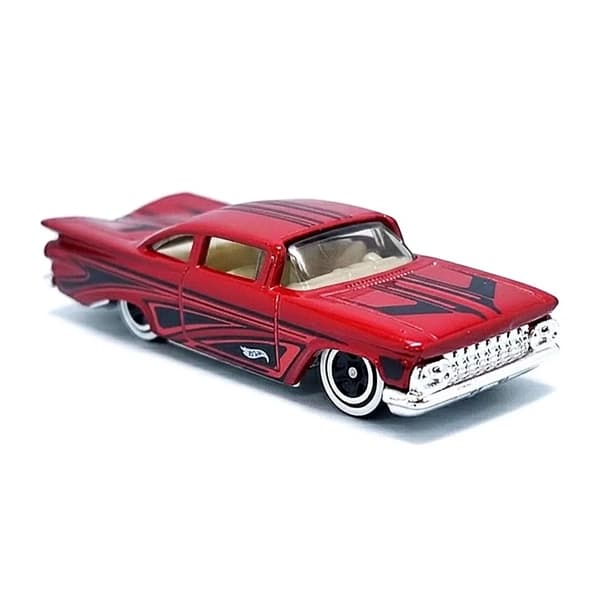ماشین هات ویلز مدل ’59 Chevy Impala کد JJJ15 — تصویر ۱۲