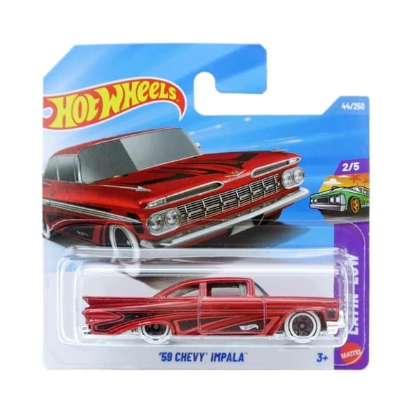ماشین هات ویلز مدل ’59 Chevy Impala کد JJJ15 — تصویر ۲
