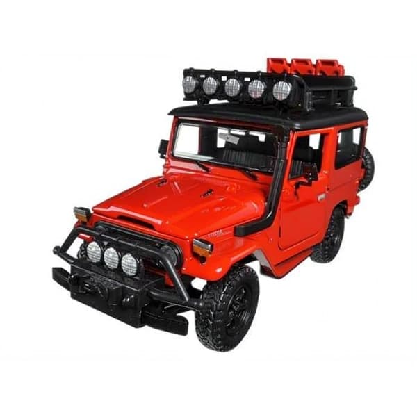 ماکت ماشین فلزی موتورمکس Motormax مدل 1:24 Toyota FJ40 Land Cruiser قرمز
