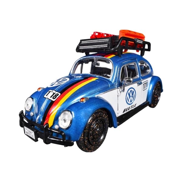 ماکت ماشین فلزی موتور مکس Motor Max مدل 1:24 فولکس‌واگن Beetle Off Road — تصویر ۸