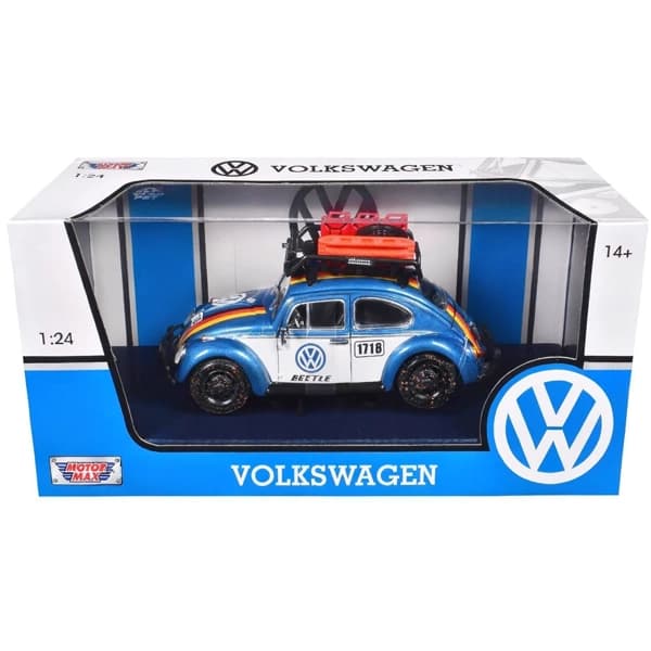 ماکت ماشین فلزی موتور مکس Motor Max مدل 1:24 فولکس‌واگن Beetle Off Road — تصویر ۷