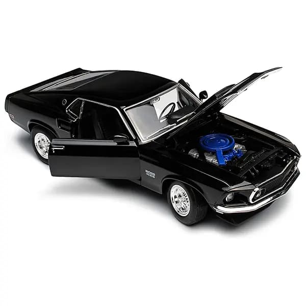 ماکت ماشین فلزی ویلی Welly مدل Ford Mustang Boss 429 1969 1:24 — تصویر ۷