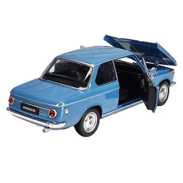 ماکت ماشین فلزی ویلی Welly مدل 1:24 BMW 2002 آبی — تصویر ۷