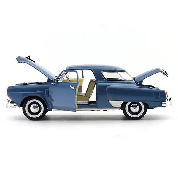 ماکت ماشین فلزی لاکی دایکست مدل 1950 Studebaker Champion آبی تیره — تصویر ۷