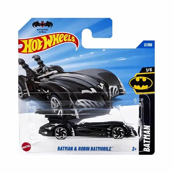 ماشین هات ویلز مدل Batman & Robin Batmobile کد HYW60