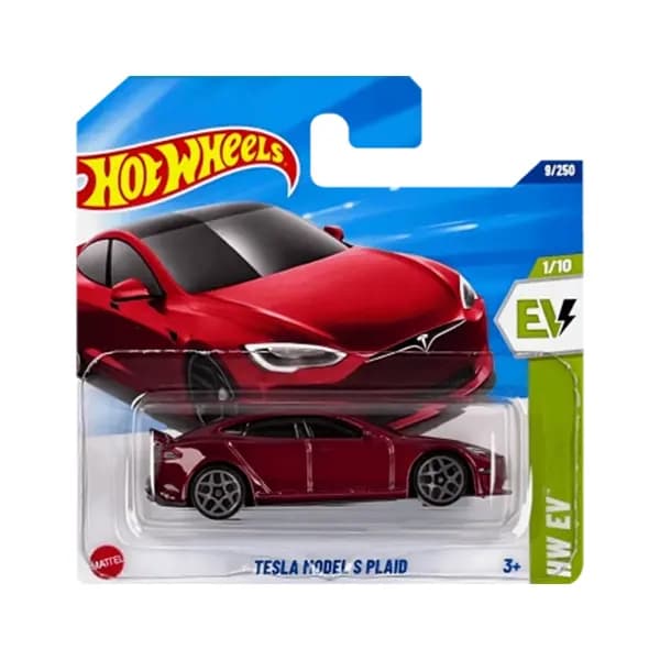 ماشین هات ویلز مدل Tesla Model S Plaid کد HYW86