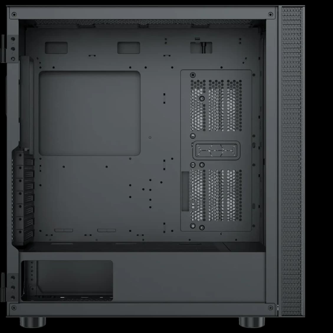 کیس کامپیوتر اوست GT AV301 MB RGB Mid Tower مشکی — تصویر ۴
