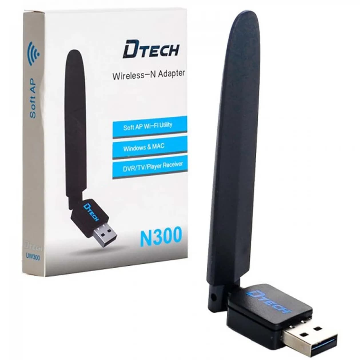 دانگل شبکه USB بی سیم DTECH مدل UW300
