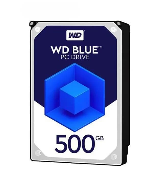 هارد دیسک اینترنال وسترن دیجیتال مدل WD05000AAKX ظرفیت 500 گیگابایت (استوک)