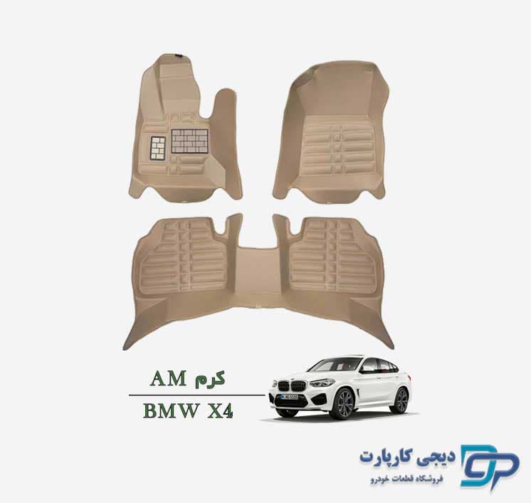 کفپوش پنج بعدی BMW X4 _ برند AM — تصویر ۴