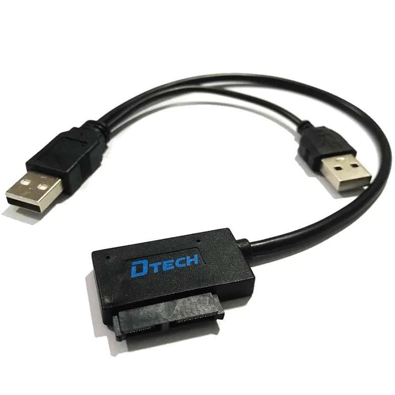 کابل تبدیل SATA به USB مناسب DVD رایتر دی تک