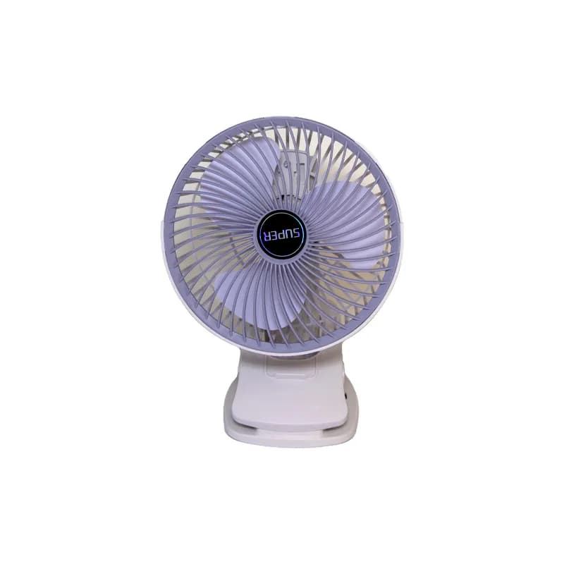 پنکه شارژی رومیزی و پایه‌دار Multi Function Desktop Fan — تصویر ۳