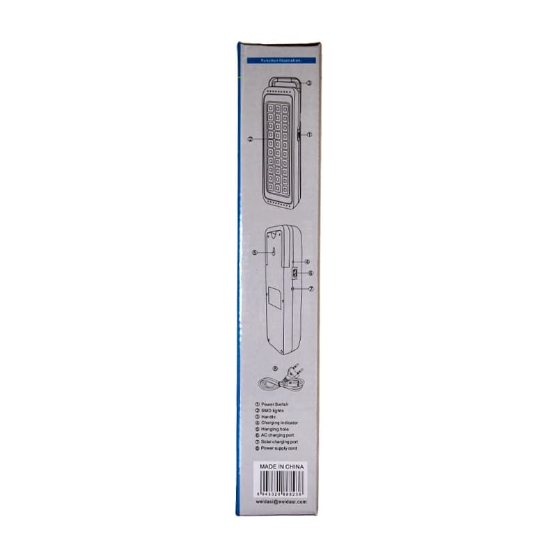 چراغ اضطراری ویداسی مدل WD-823A — تصویر ۵