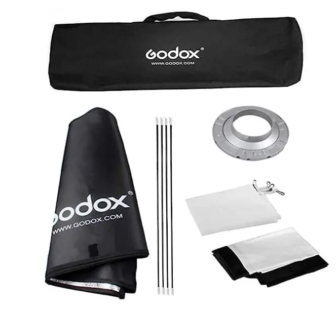 سافت باکس گودکس با گرید Godox Softbox 80×120 — تصویر ۴