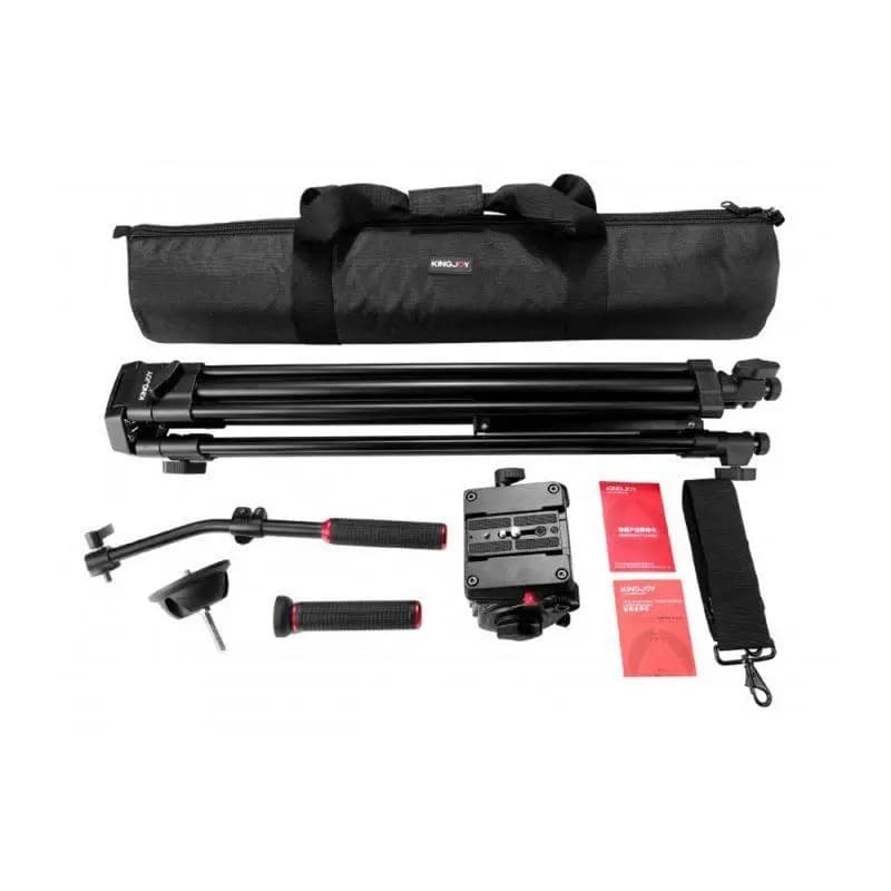 سه پایه فیلمبرداری کینگ جوی Kingjoy VT-3500 Professional Tripod — تصویر ۱۲
