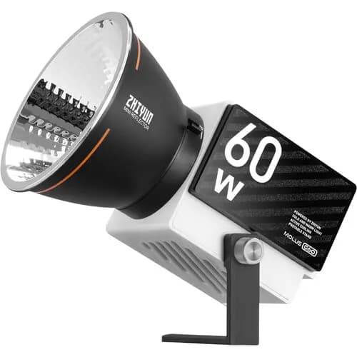 ويديو لايت ژیون Zhiyun MOLUS G60 Bi-Color Pocket COB Monolight — تصویر ۴