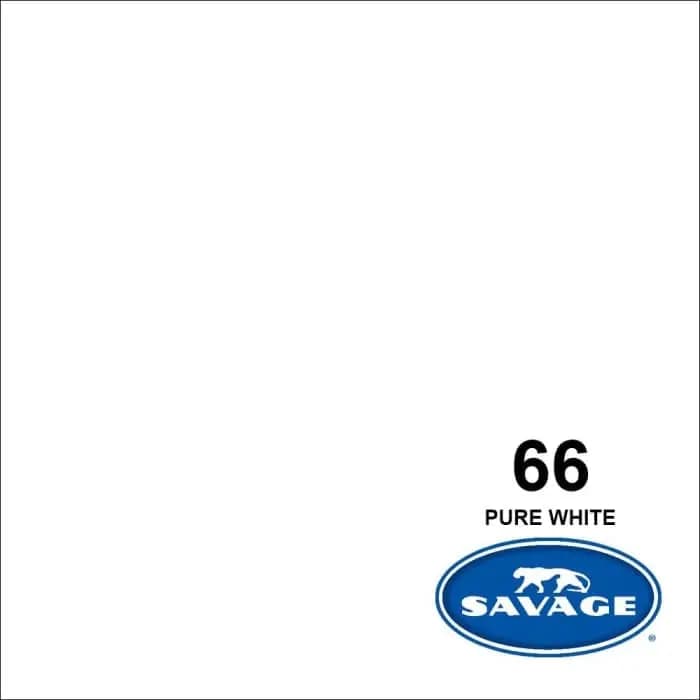 فون کاغذی سوج سفید خالص Savage Widetone Seamless #66 Pure White — تصویر ۷