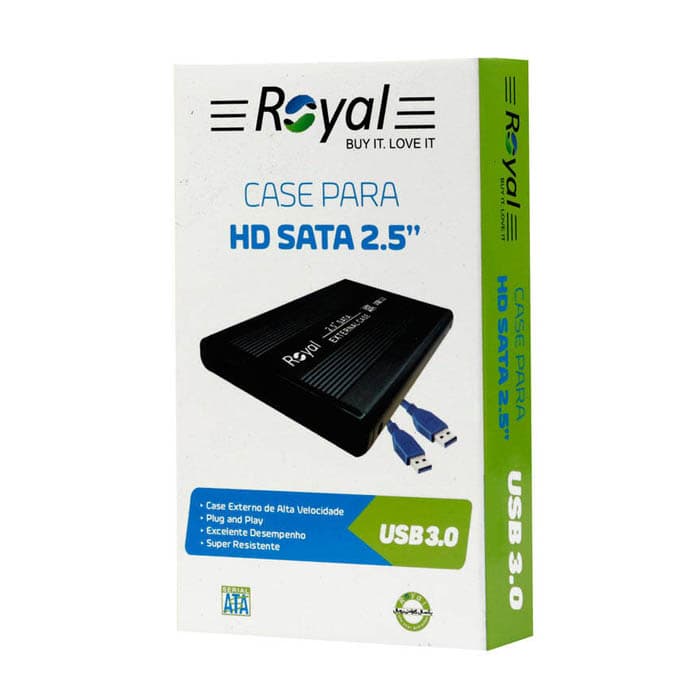 باکس هارد 2.5 اینچ USB 3.0 رویال Royal ET-H2531 — تصویر ۵