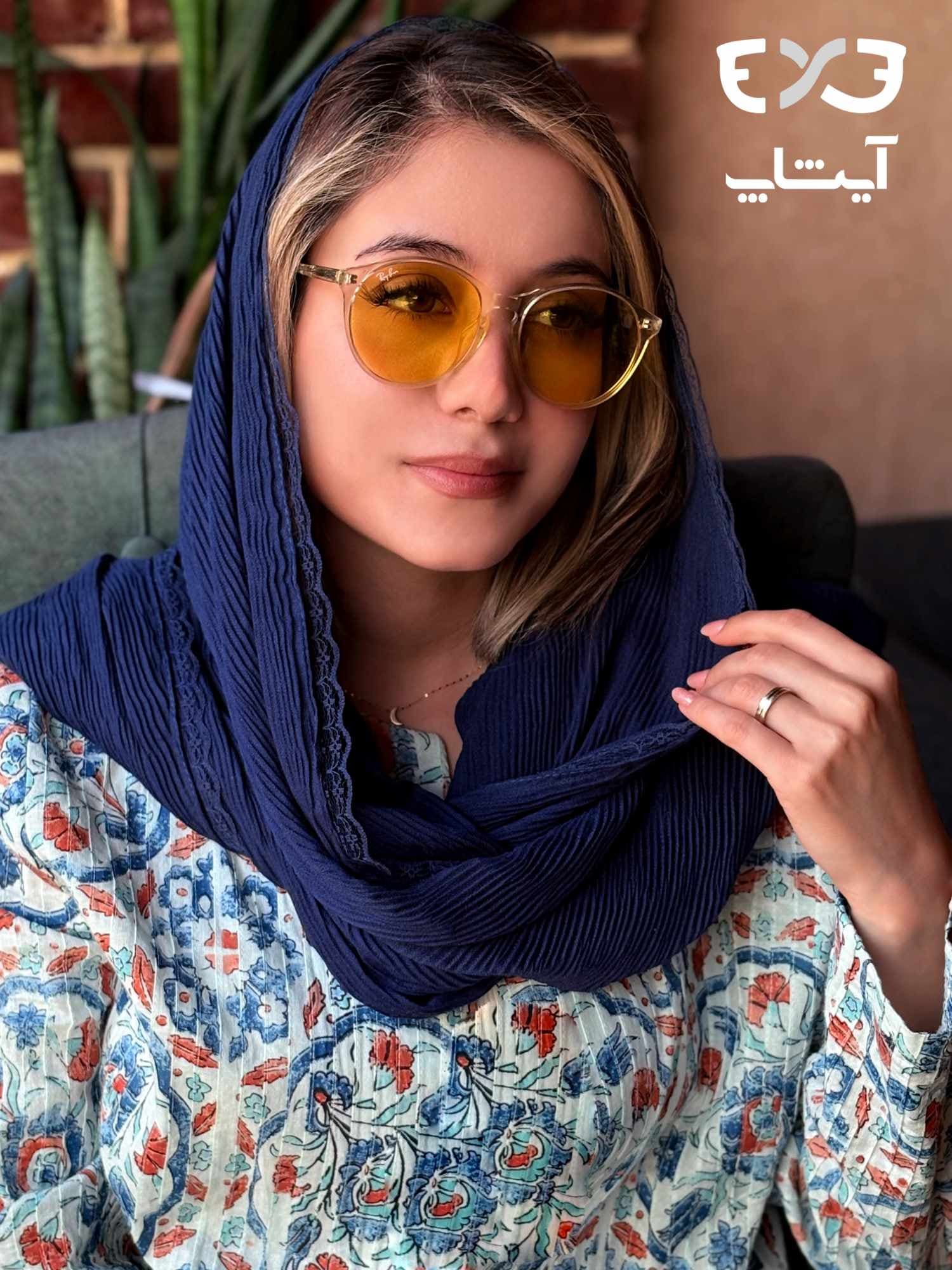 عینک آفتابی ریبن Rayban کد RB4371 دید درشب — تصویر ۳
