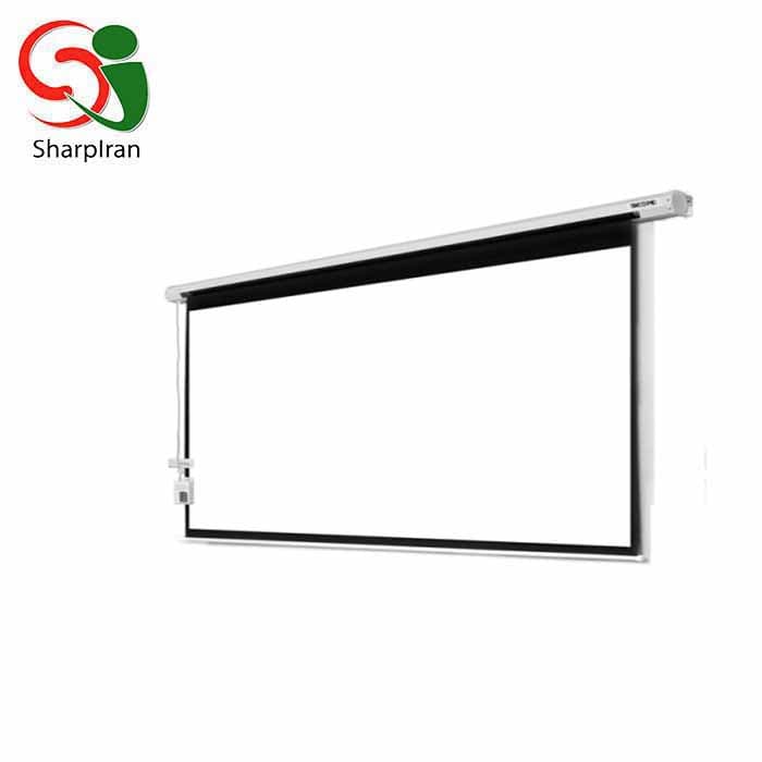 پرده نمایش برقی پروژکتور اسکوپ سایز 300*300