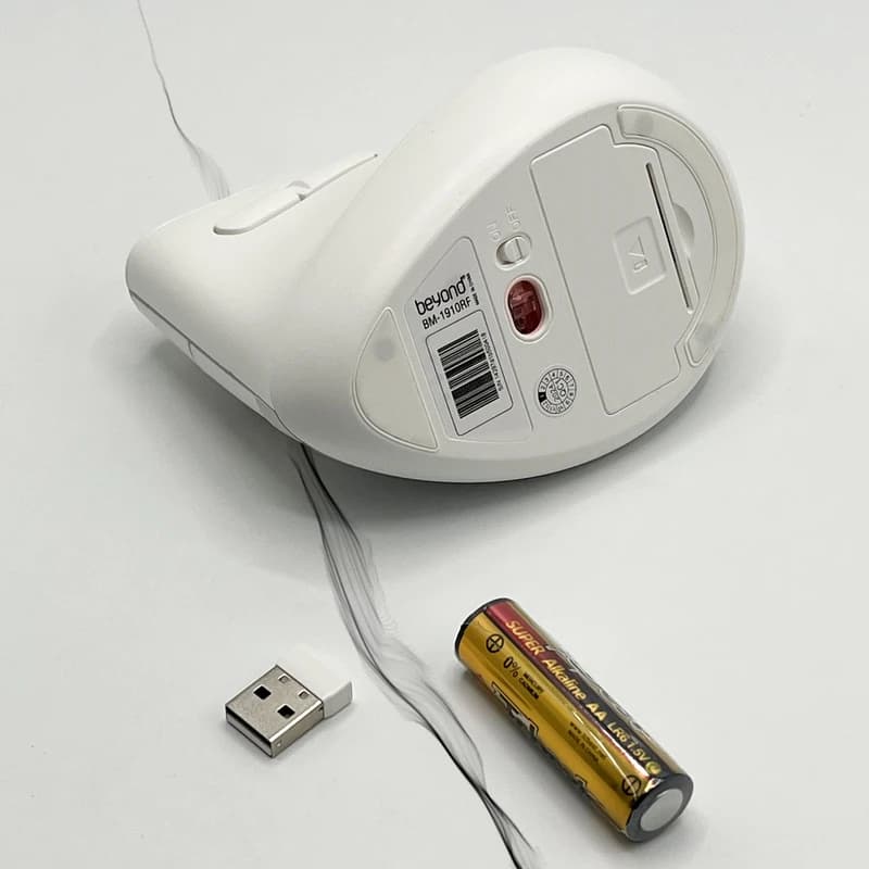ماوس بی سیم فراسو مدل BM-1910RF ارگونومی — تصویر ۵