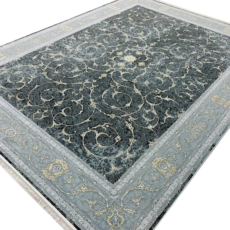 فرش افشان طرح اسلیمی 1500 شانه تراکم 4500 کد 95F3105503 — تصویر ۲
